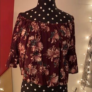 Off the shoulder top
